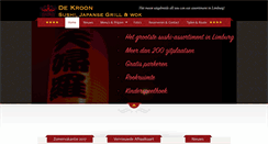Desktop Screenshot of dekroonheerlen.nl